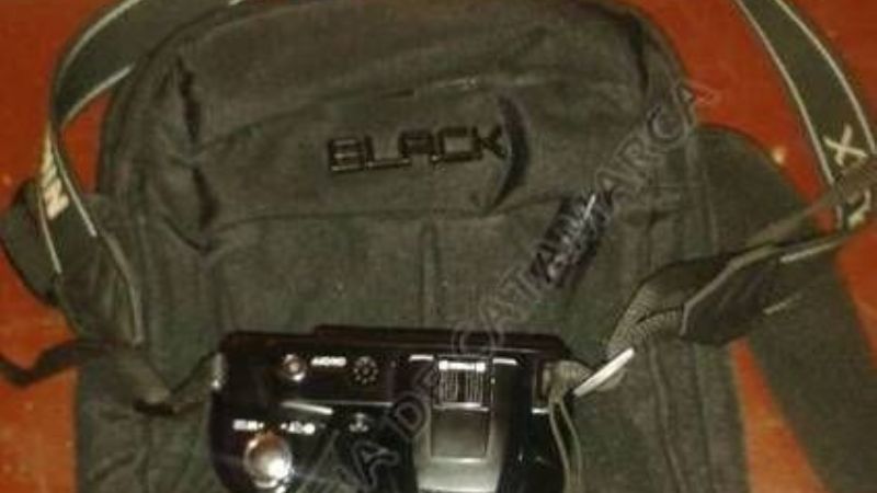 Recuperan una cámara de fotos robada