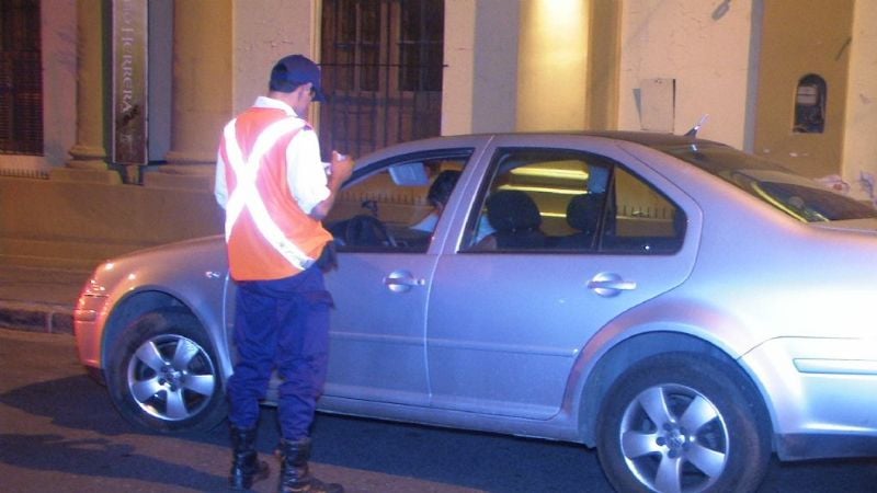 Un total de 90 vehículos secuestrados en controles vehiculares el fin de semana