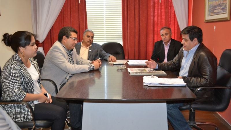 Rivera recibió a Páez y ediles andalgalenses