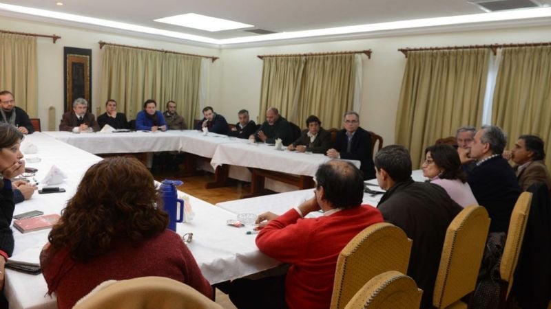 Corpacci convocó a una reunión de gabinete