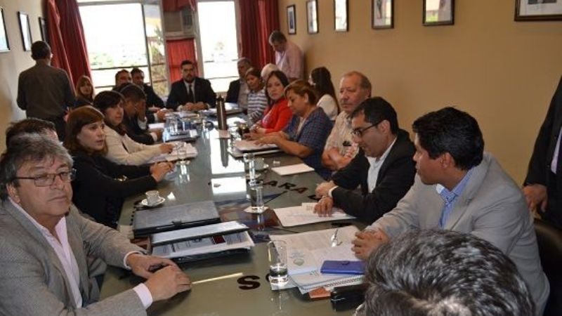 Diputados se reunieron con el Intendente y Concejales de Andalgalá