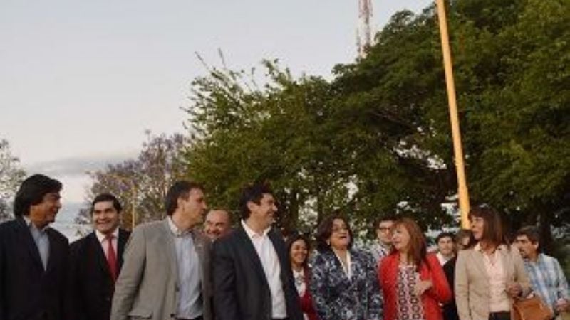 Múltiple inauguración de obras en Fray Mamerto Esquiú