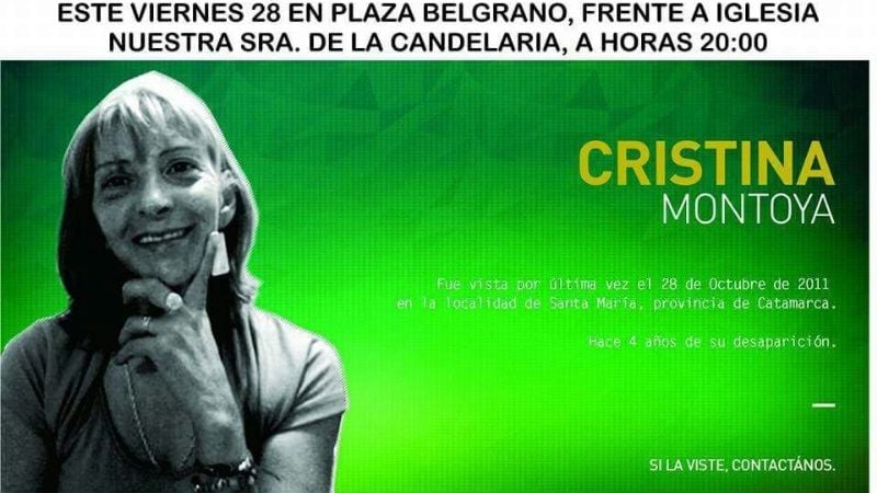 A más de cinco años, los hijos de Cristina Montoya siguen en su búsqueda