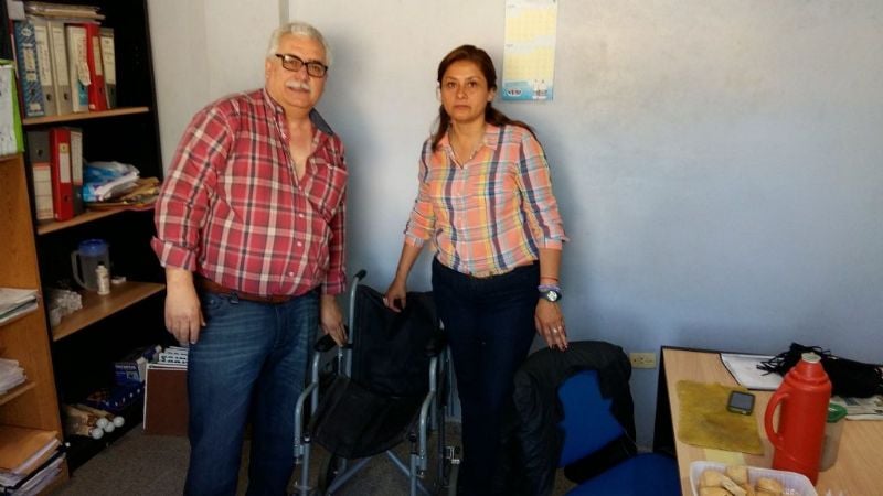 Políticas Sociales cuenta con una nueva silla de ruedas