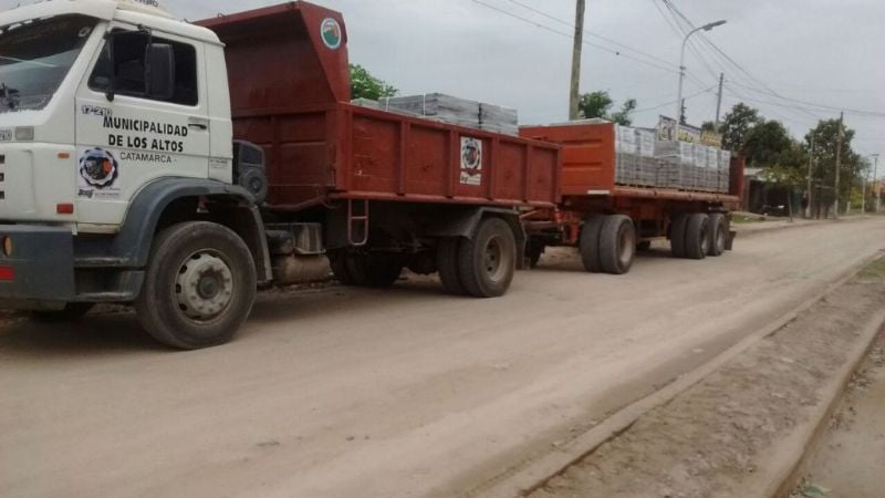 En Los Altos, inician obra de colocación de pavimento articulado