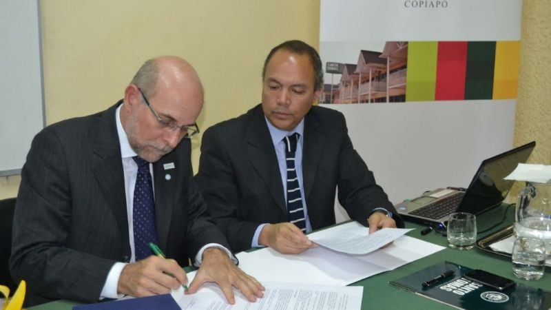 Convenio de la UNCA con la Universidad Santo Tomás de Copiapó