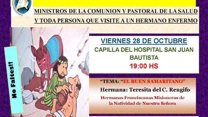 Formación mensual de la Pastoral de la Salud