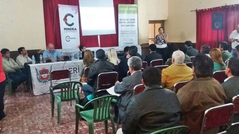 Se presentó en Santa María el marco conceptual del cierre de minas de La Alumbrera