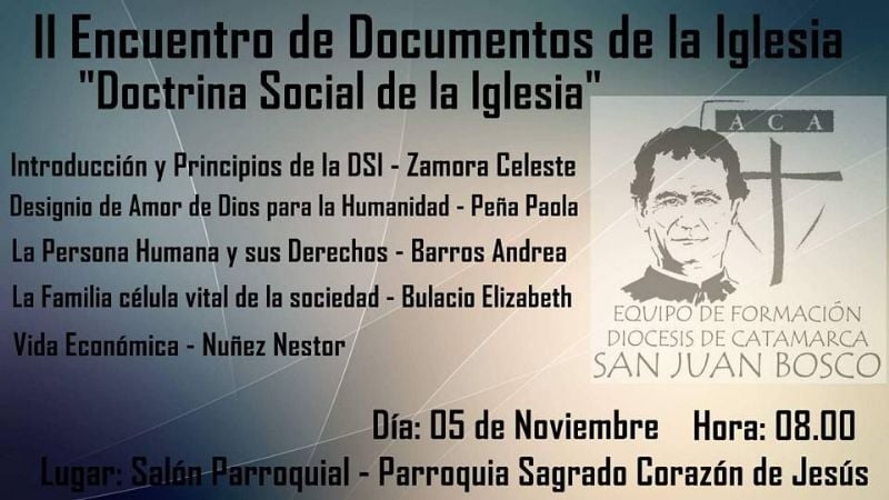 Acción Católica Diocesana invita a Encuentro de Documentos de la Iglesia