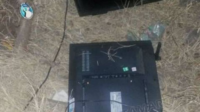 Secuestran elementos abandonados