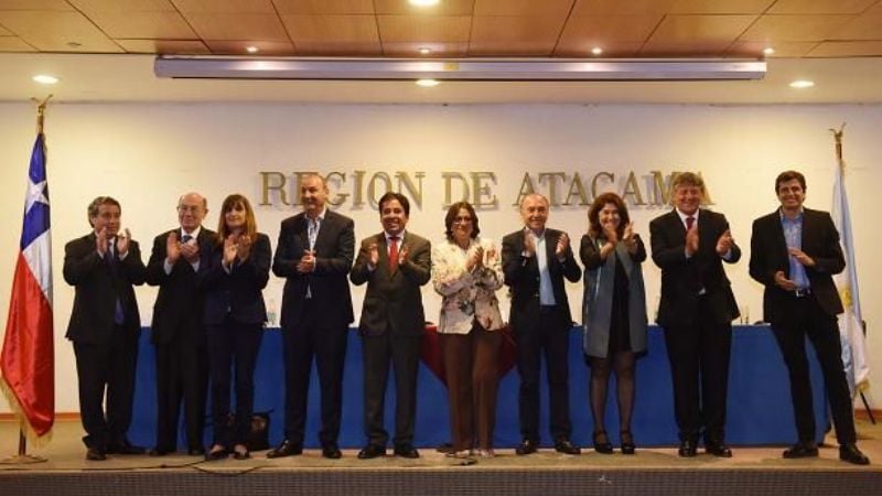 Lucía en el cierre de la Reunión Plenaria ATACALAR