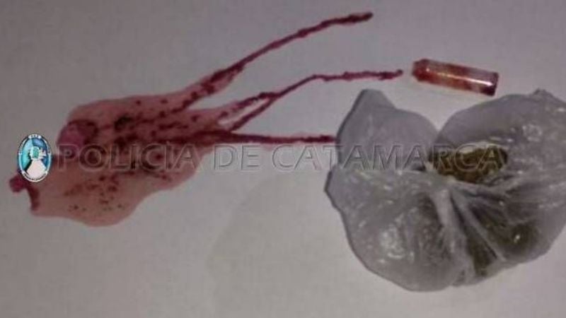 Secuestran droga en Chumbicha