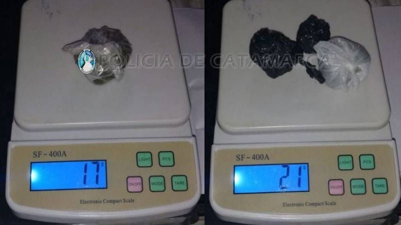 Secuestran droga en Chumbicha