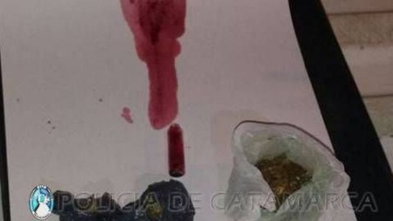 Secuestran droga en Chumbicha