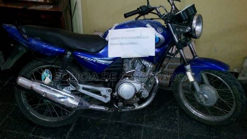 Recuperan una moto robada en la Capital