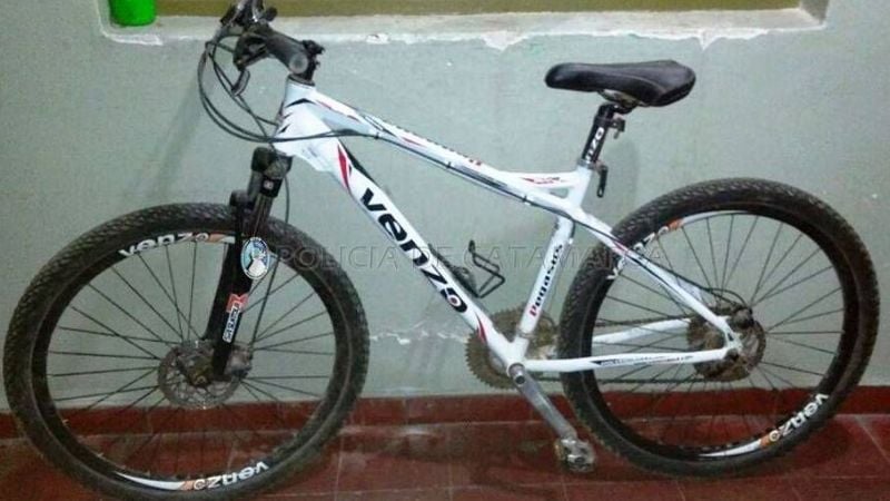Recuperan una bicicleta robada