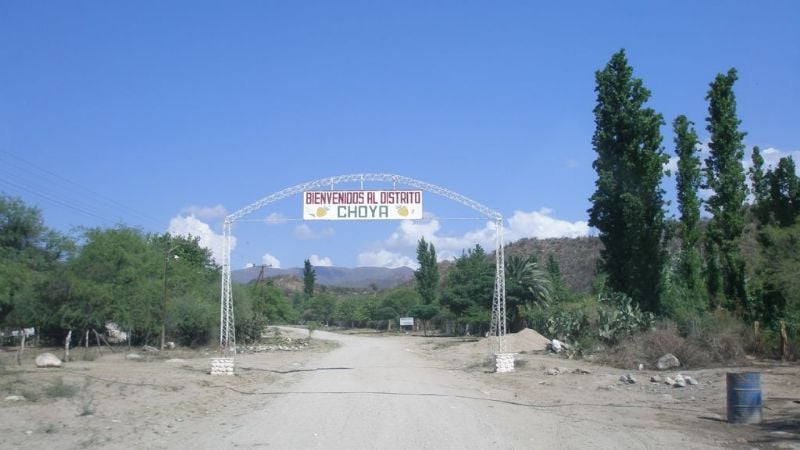 Reclamo por el mal estado del camino a Choya