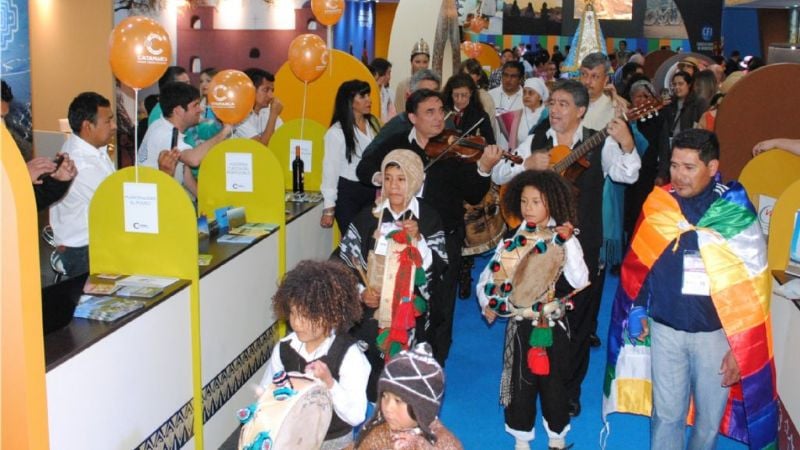 Lucía estará en el seductor stand de Catamarca en la FIT