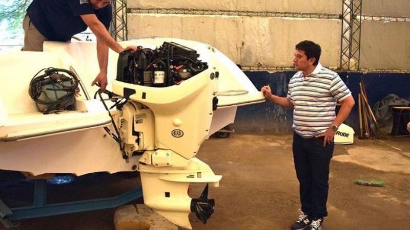 Recuperan embarcación para actividades turísticas en FME