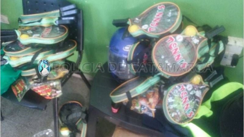 Secuestran mercadería ilegal