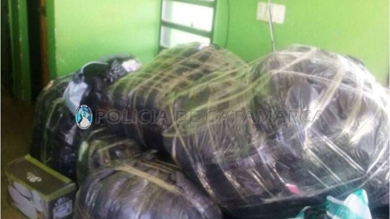 Secuestran mercadería ilegal