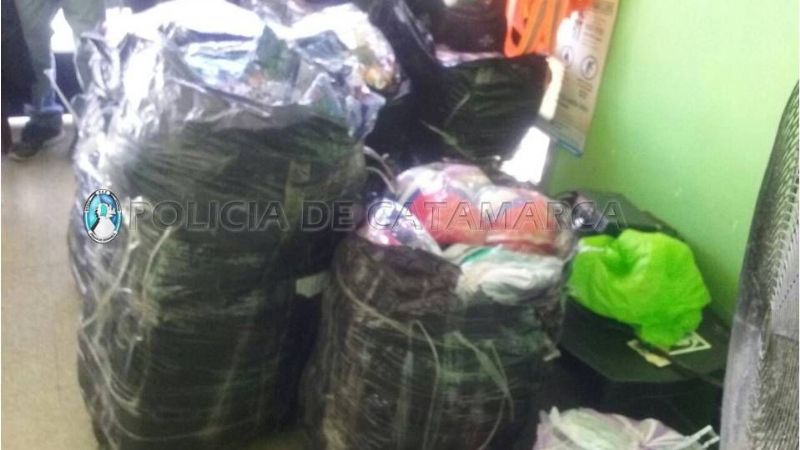 Secuestran mercadería ilegal