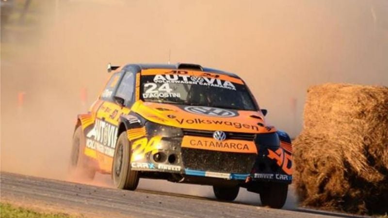 Augusto D’Agostini fue 3ro. en el Rally Cross Nacional, en Alta Gracia