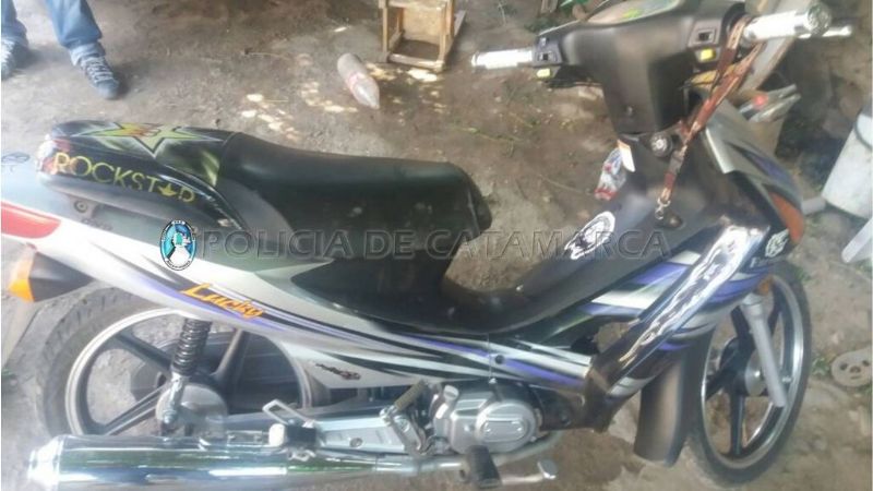 Recuperan otra motocicleta robada
