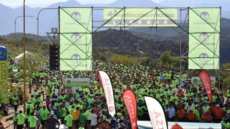 Lucas Castro y Verónica Leiva ganaron la “Catamarca Ciudad Corre”