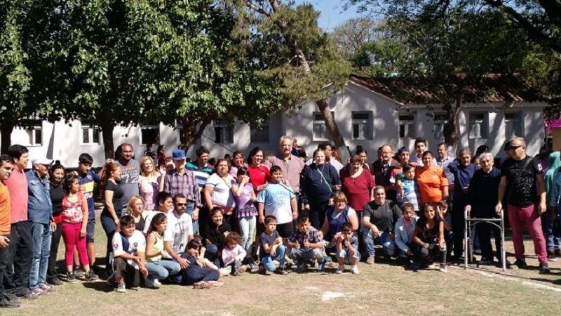 Importante encuentro recreativo intergeneracional