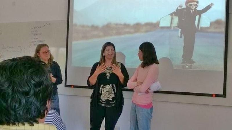 Emprendedores culturales de Catamarca, con el ministro Avelluto