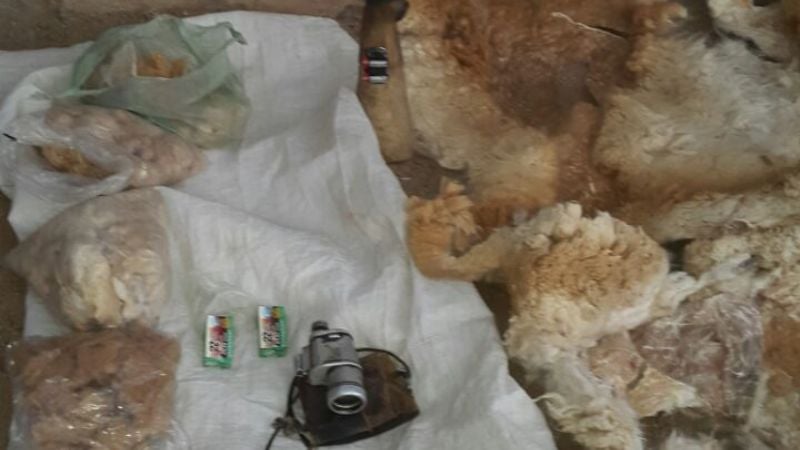 En la reserva de Laguna Blanca, secuestraron varias prendas a cazadores furtivos