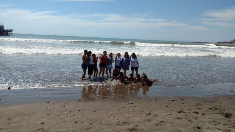 Juegos Evita Culturales: Conocer el mar y confraternizar desde el arte