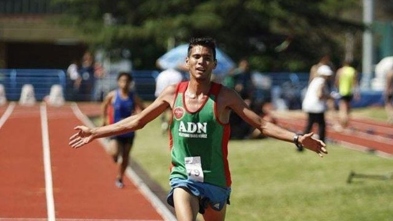Fabricius campeón nacional de los  5000 metros llanos