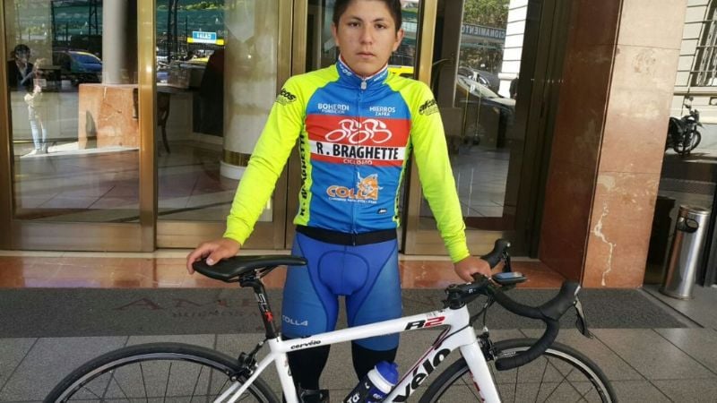 El santamariano Vargas sueña con llegar a lo más alto