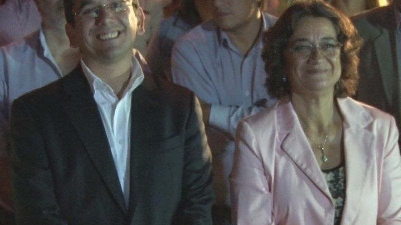 Inauguran obras en Fray Mamerto Esquiú