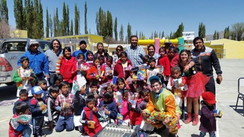 El intendente Sánchez visitó las localidades serranas