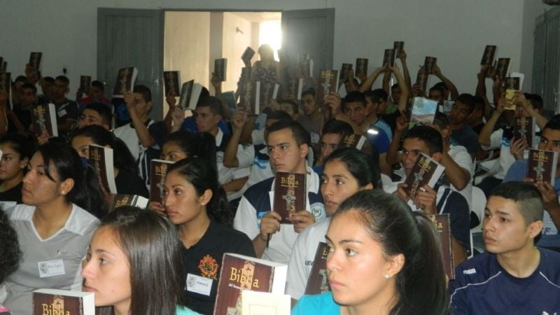 Más de 100 cadetes participan de la Acampada Policial