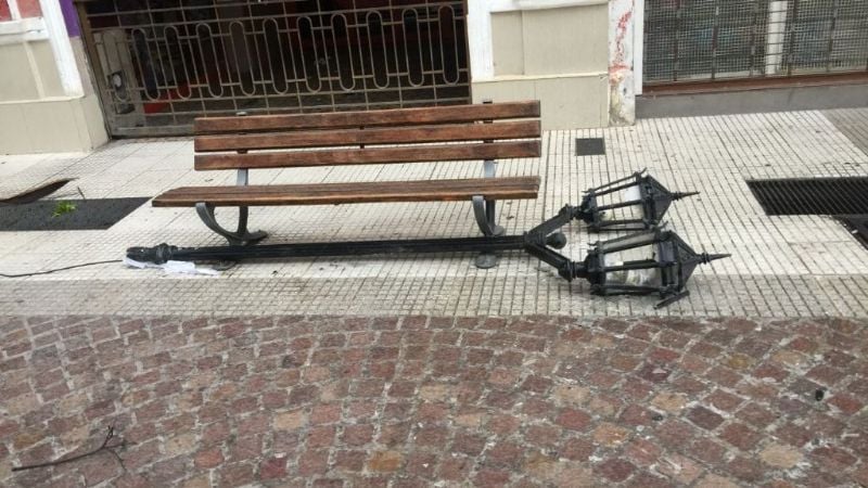 Las fotos del desastre