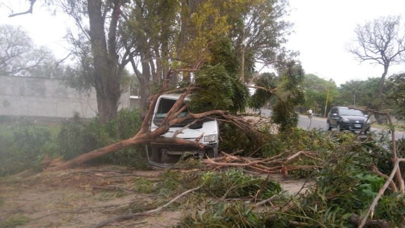 Las fotos del desastre