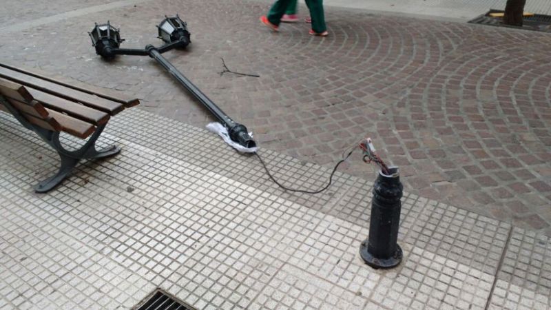 Las fotos del desastre