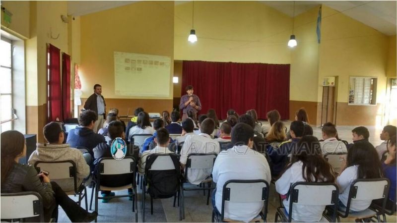 Charlas de prevención sobre consumo de estupefacientes