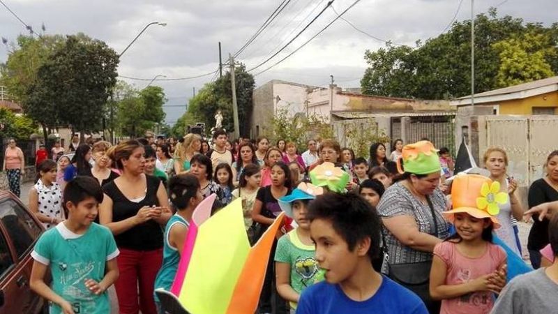 Se realizó la procesión en honor a Jesús Niño