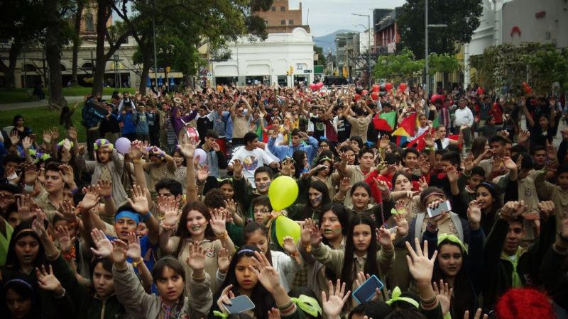 Procesión murga en honor a San Francisco de Asís