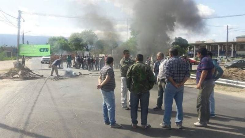 SOEM Recreo apoya reclamo de municipales en Valle Viejo