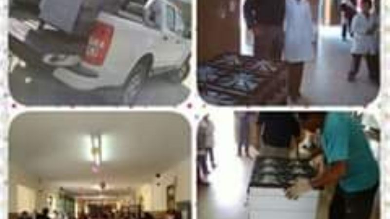 Donaron cocina industrial a una escuela de Mutquín