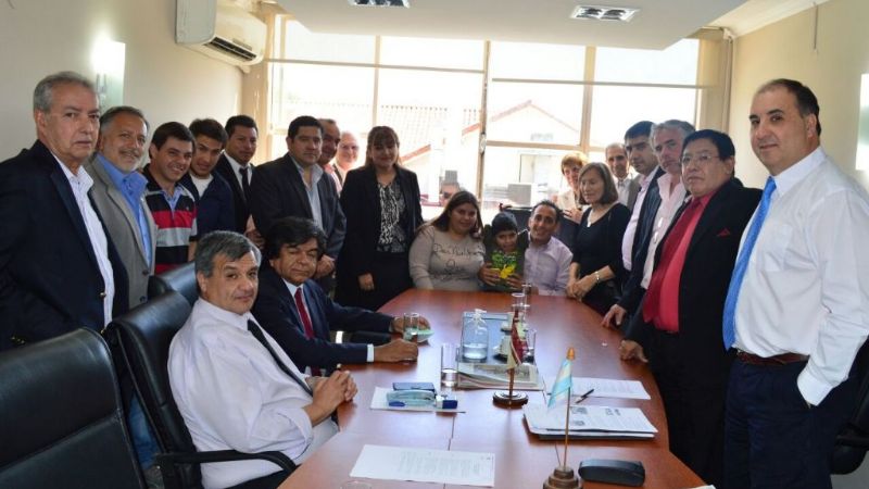 Senadores recibieron al pequeño Javier Palavecino