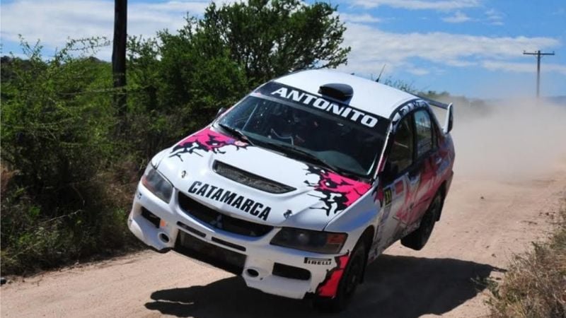 Meliza Prevedello está 4ta. en el Rally Nacional de Villa Dolores