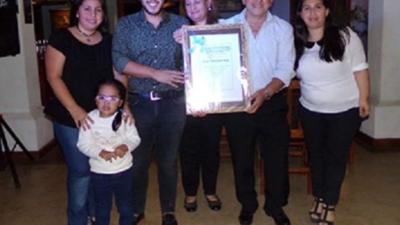 Reconocimiento del Círculo de Periodistas de Andalgalá