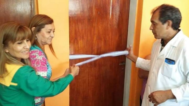 Emotivo acto en la Escuela N° 384 de El Moreno